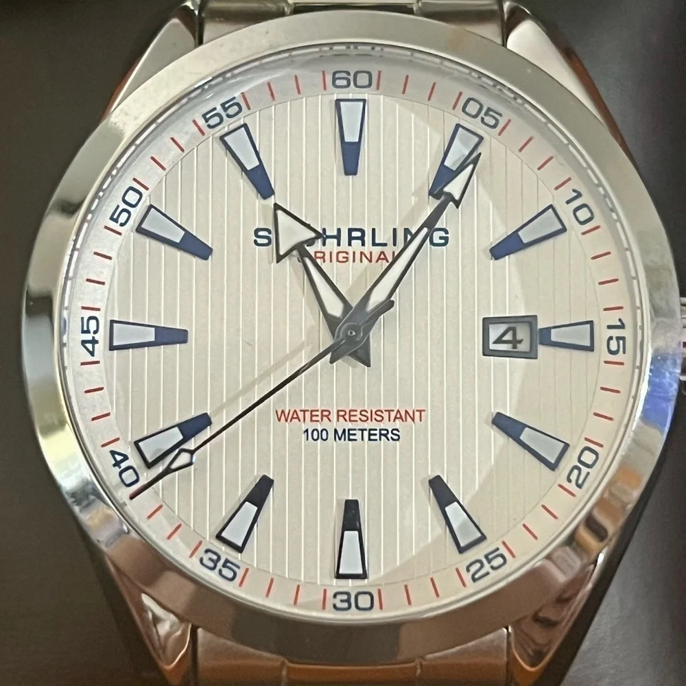 Stuhrling Symphony Original Date Designer Luxury Watch